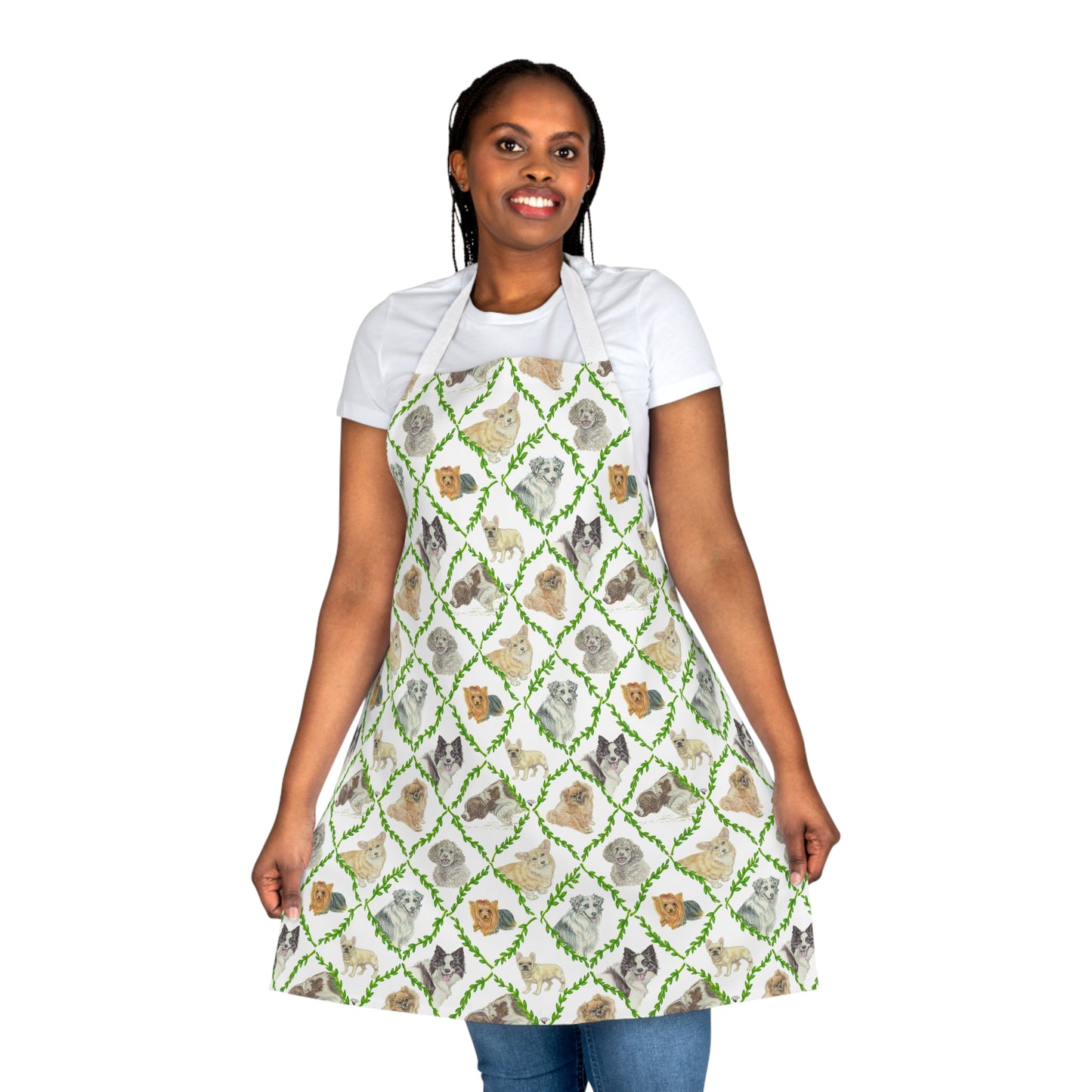 Apron (AOP) - Laurel Dogs