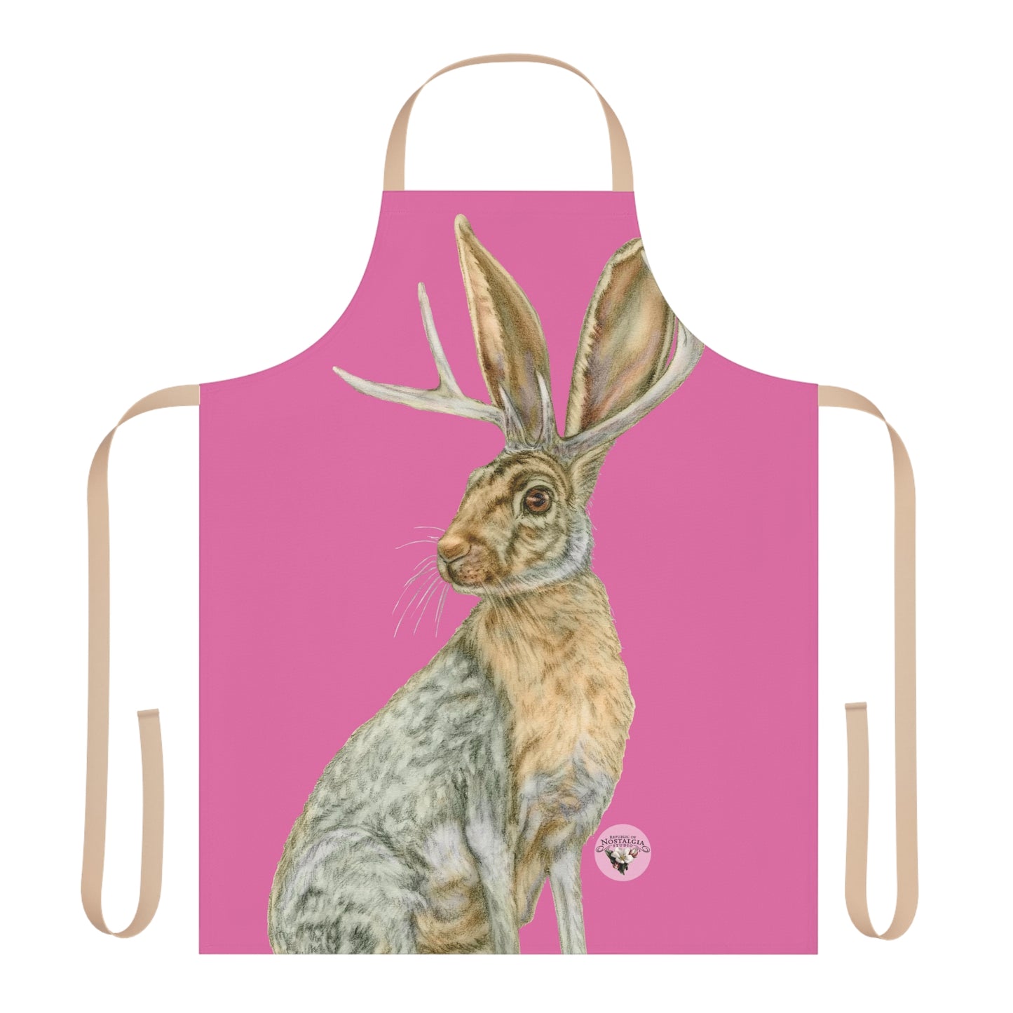 Apron (AOP) - Rowdy Jacks_Fuscia