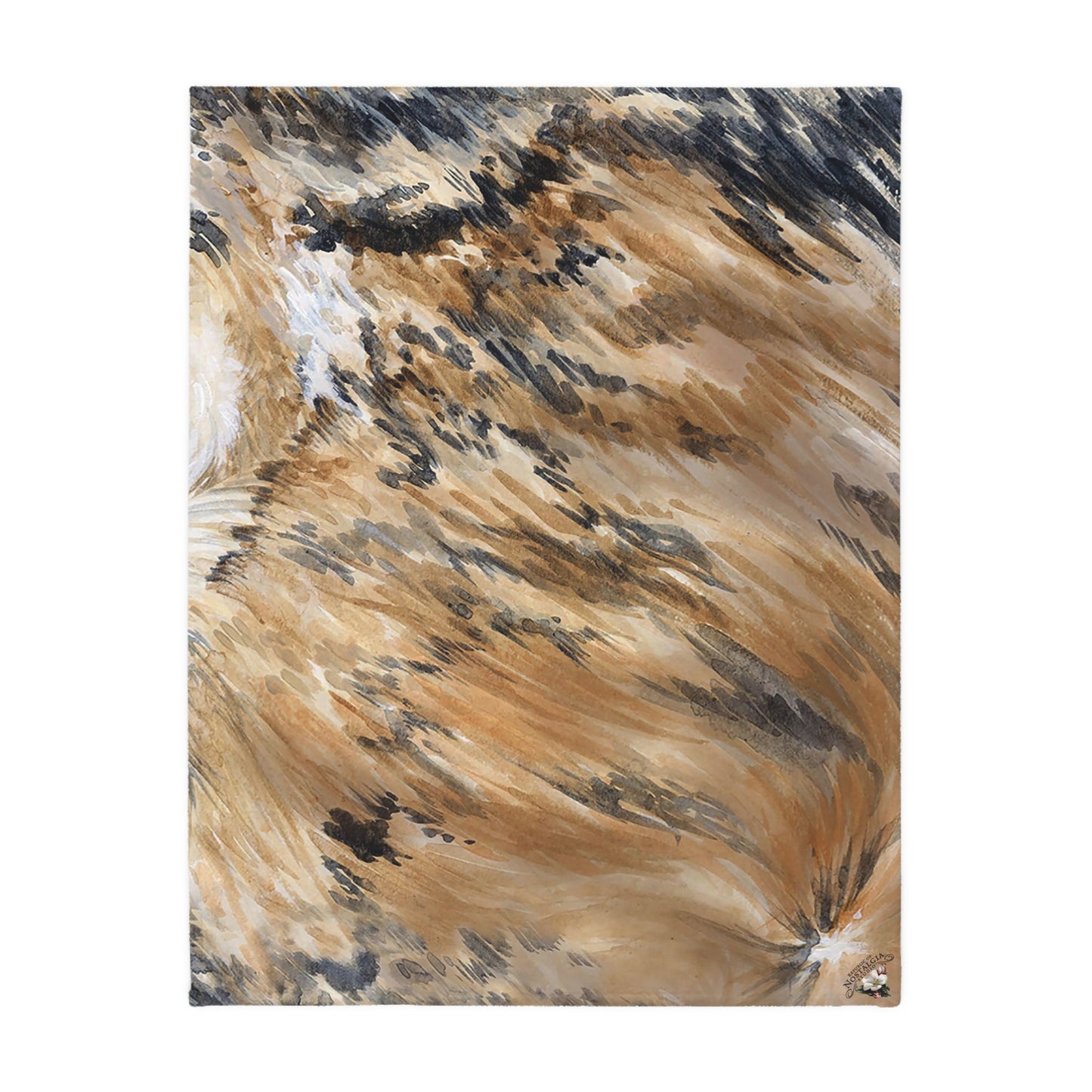 Velveteen Minky Blanket (Two-sided print)