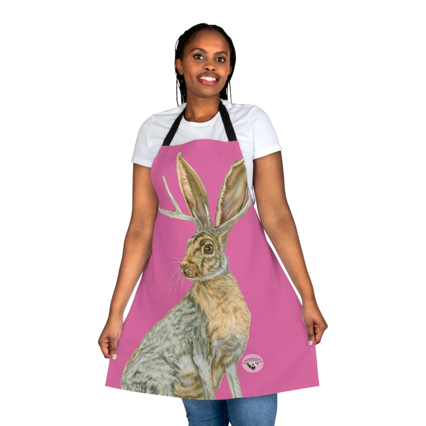 Apron (AOP) - Rowdy Jacks_Fuscia