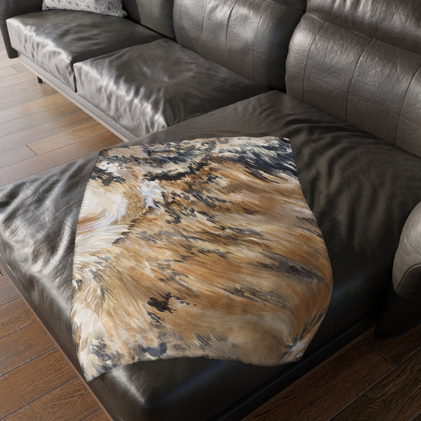 Velveteen Minky Blanket (Two-sided print)