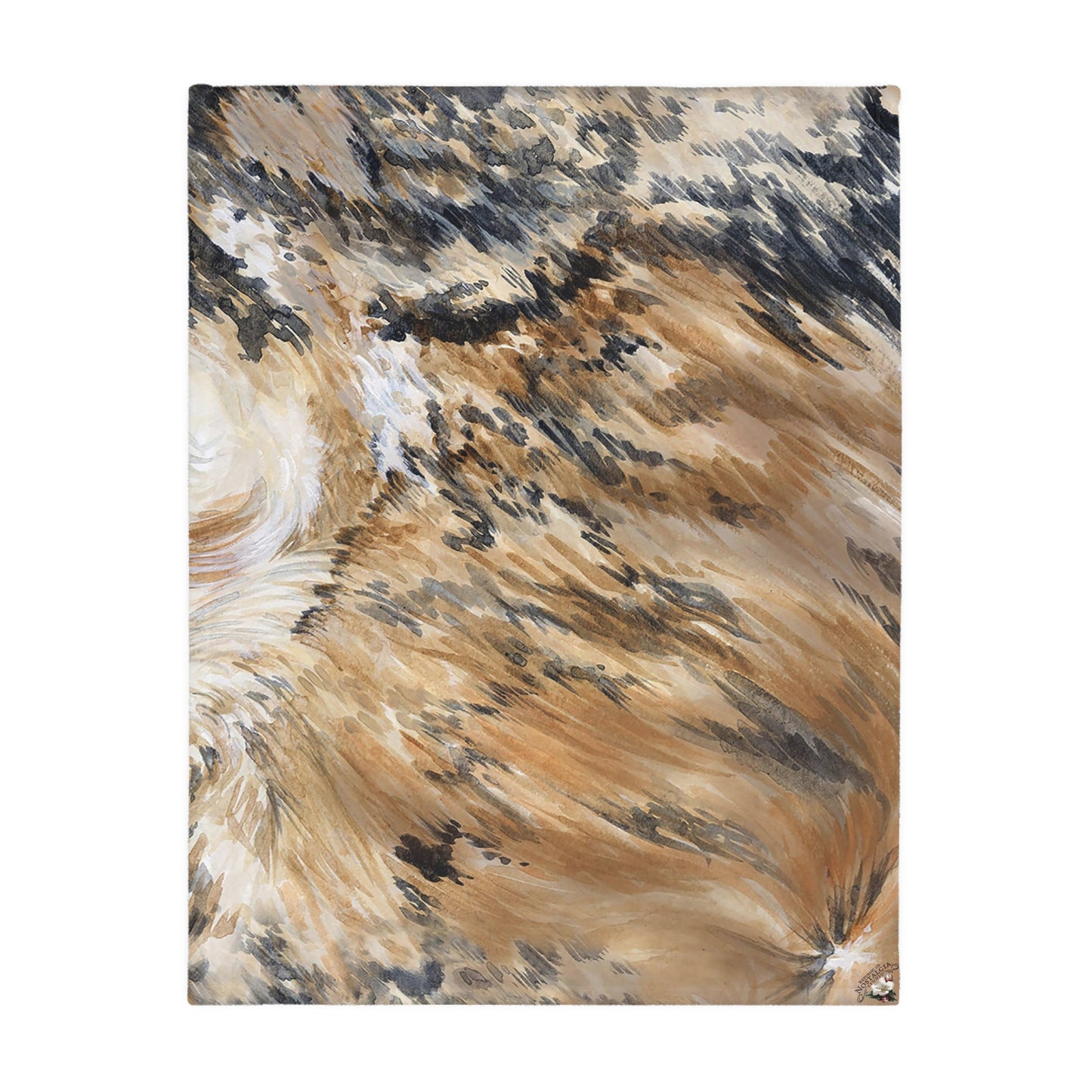Velveteen Minky Blanket (Two-sided print)