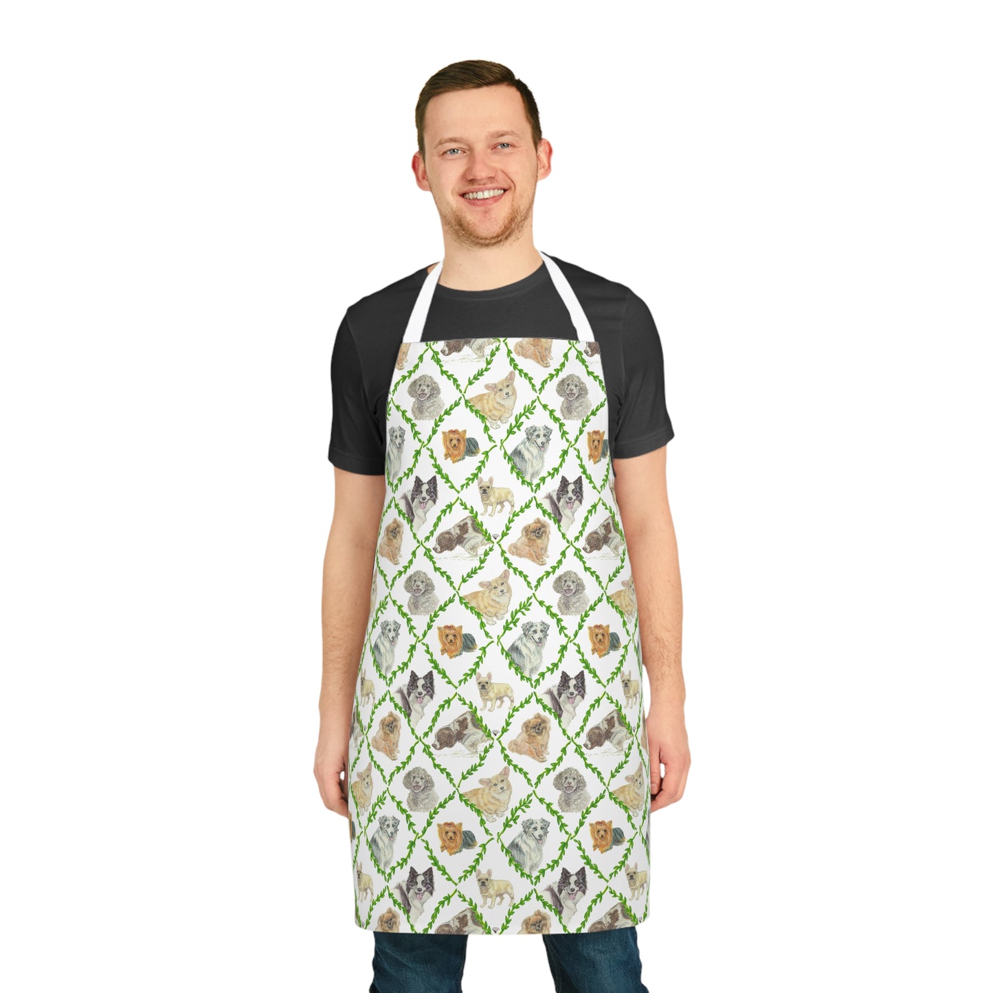 Apron (AOP) - Laurel Dogs