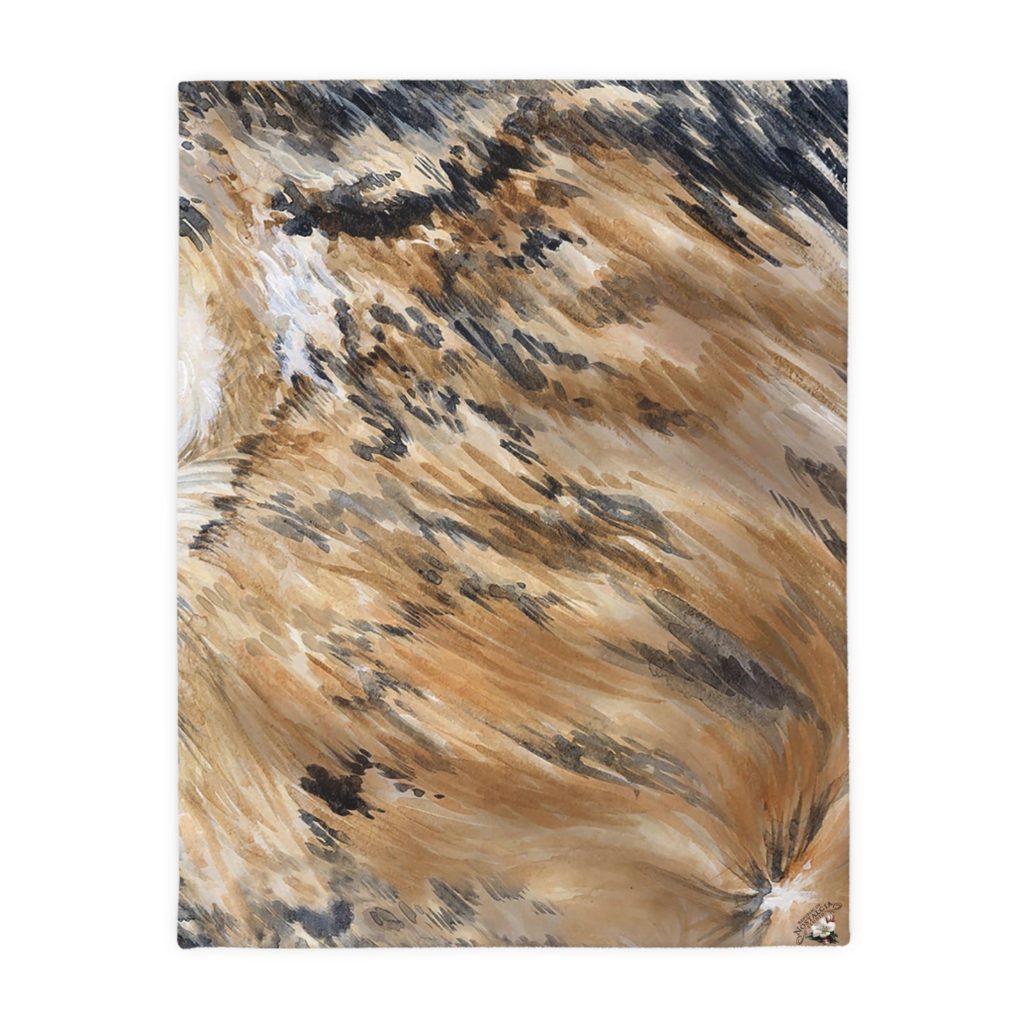 Velveteen Minky Blanket (Two-sided print)