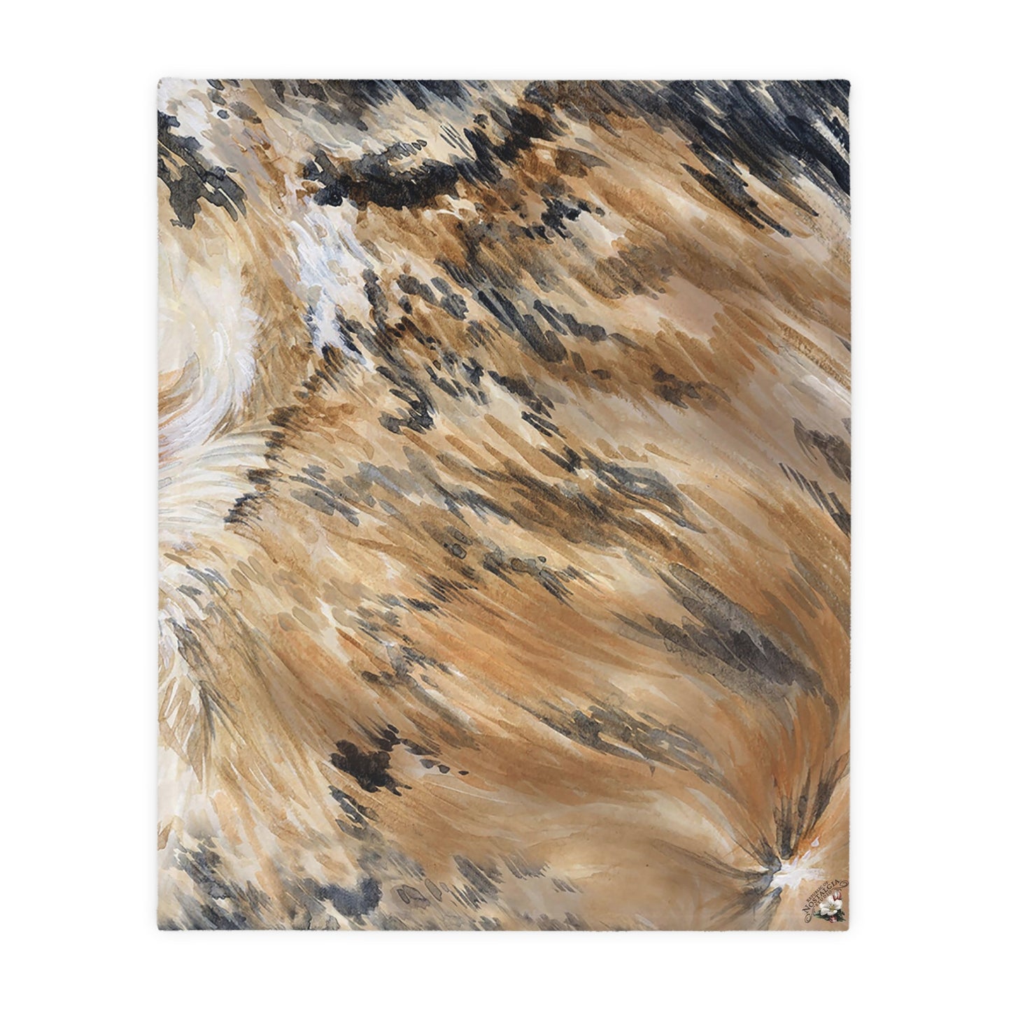 Velveteen Minky Blanket (Two-sided print)