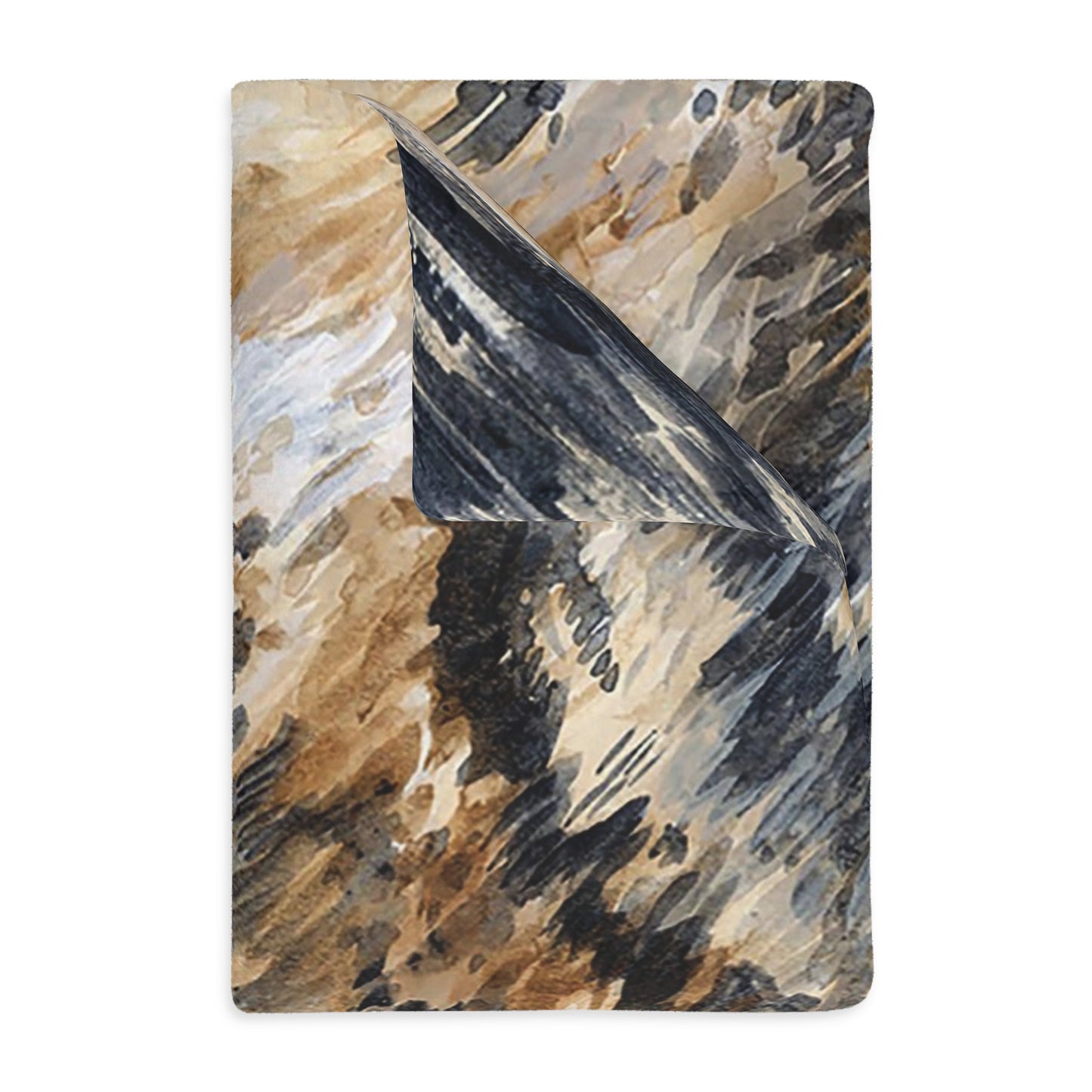 Velveteen Minky Blanket (Two-sided print)