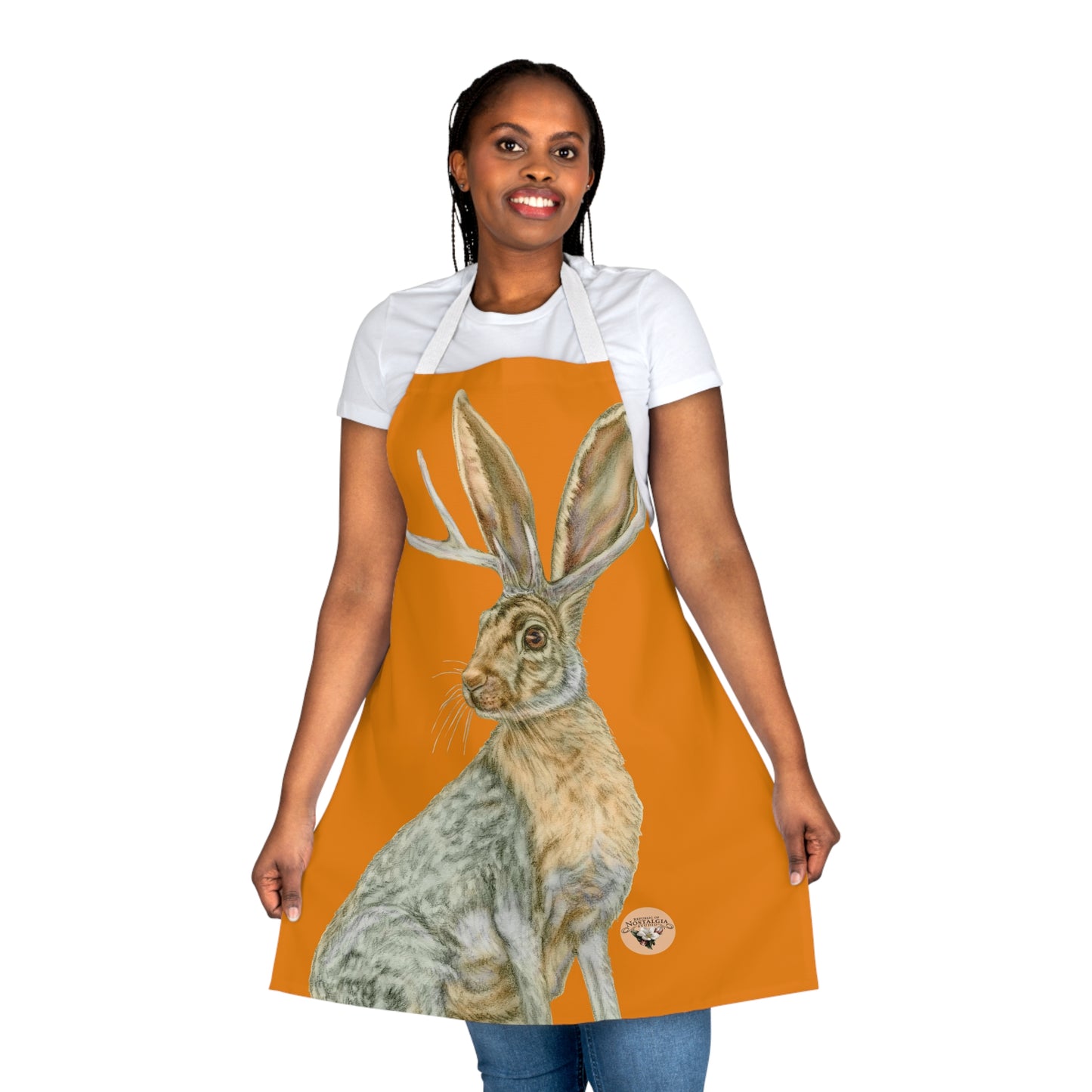 Apron (AOP) - Rowdy Jacks_Tangerine