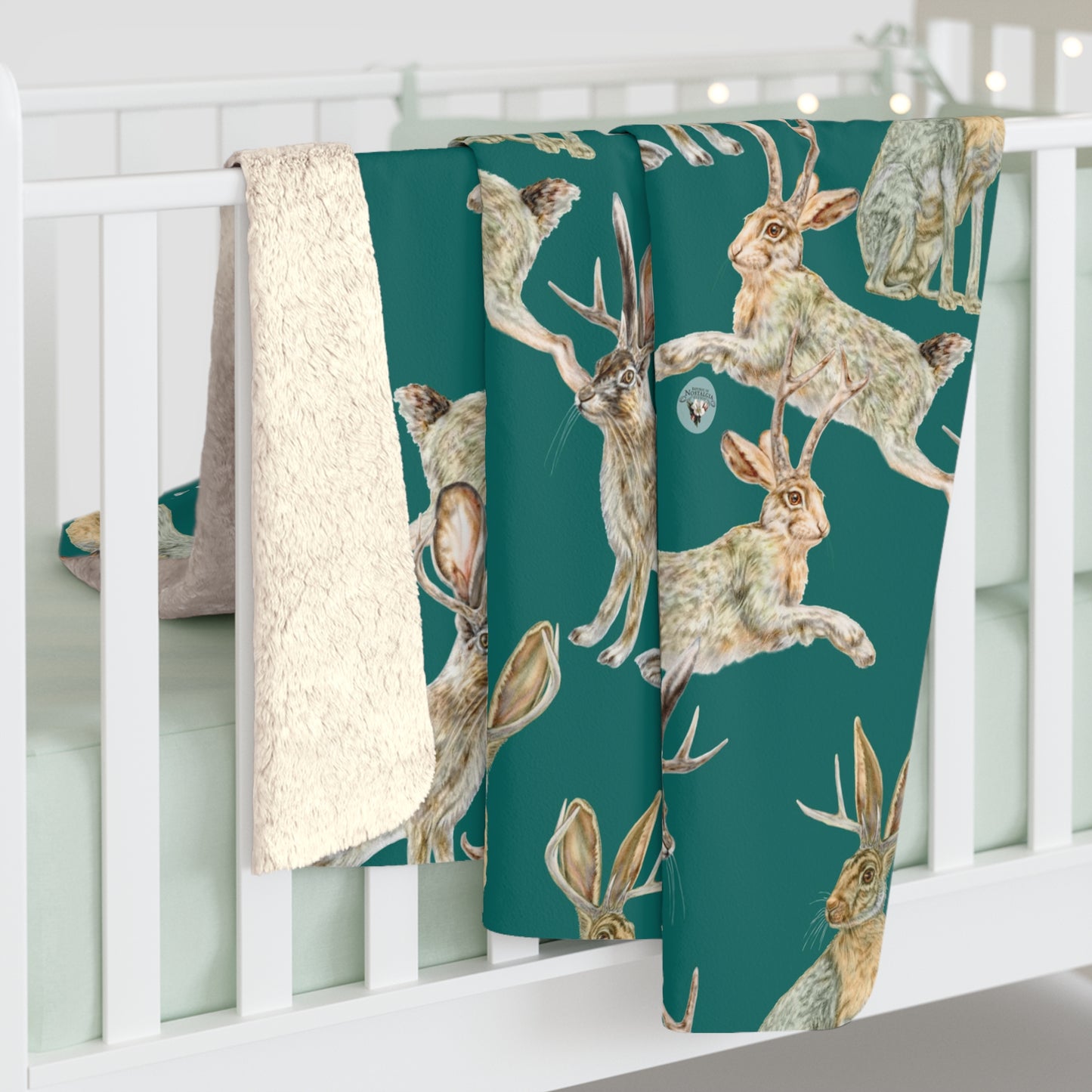 Sherpa Fleece Blanket - Rowdy Jacks_Spruce
