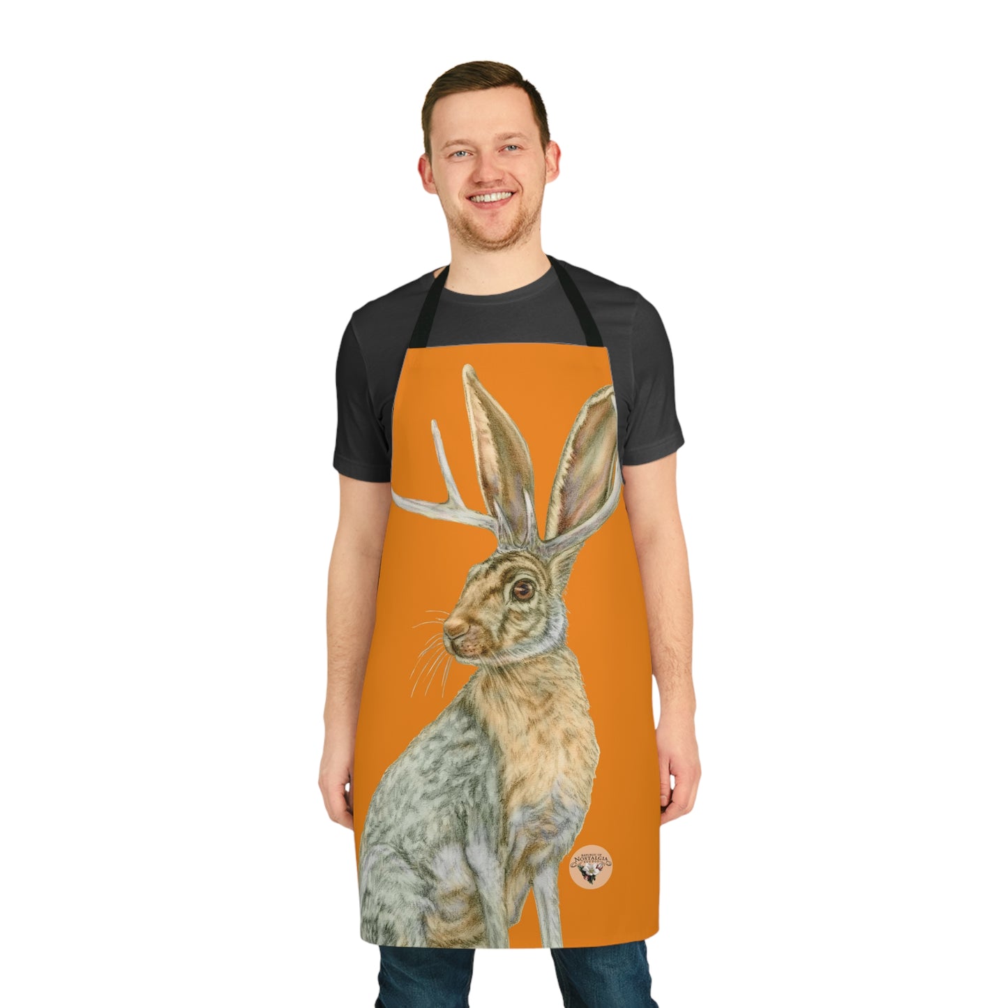 Apron (AOP) - Rowdy Jacks_Tangerine