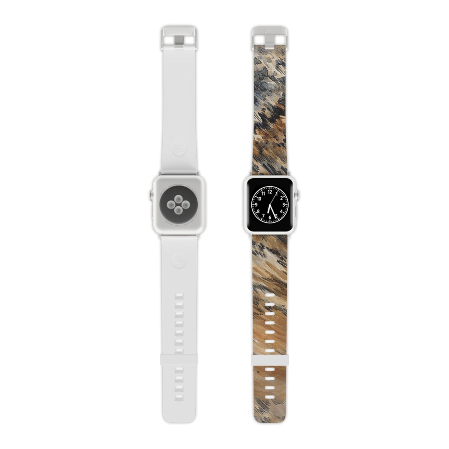 Watch Band for Apple Watch - Longhorn Brindle Hide_Black