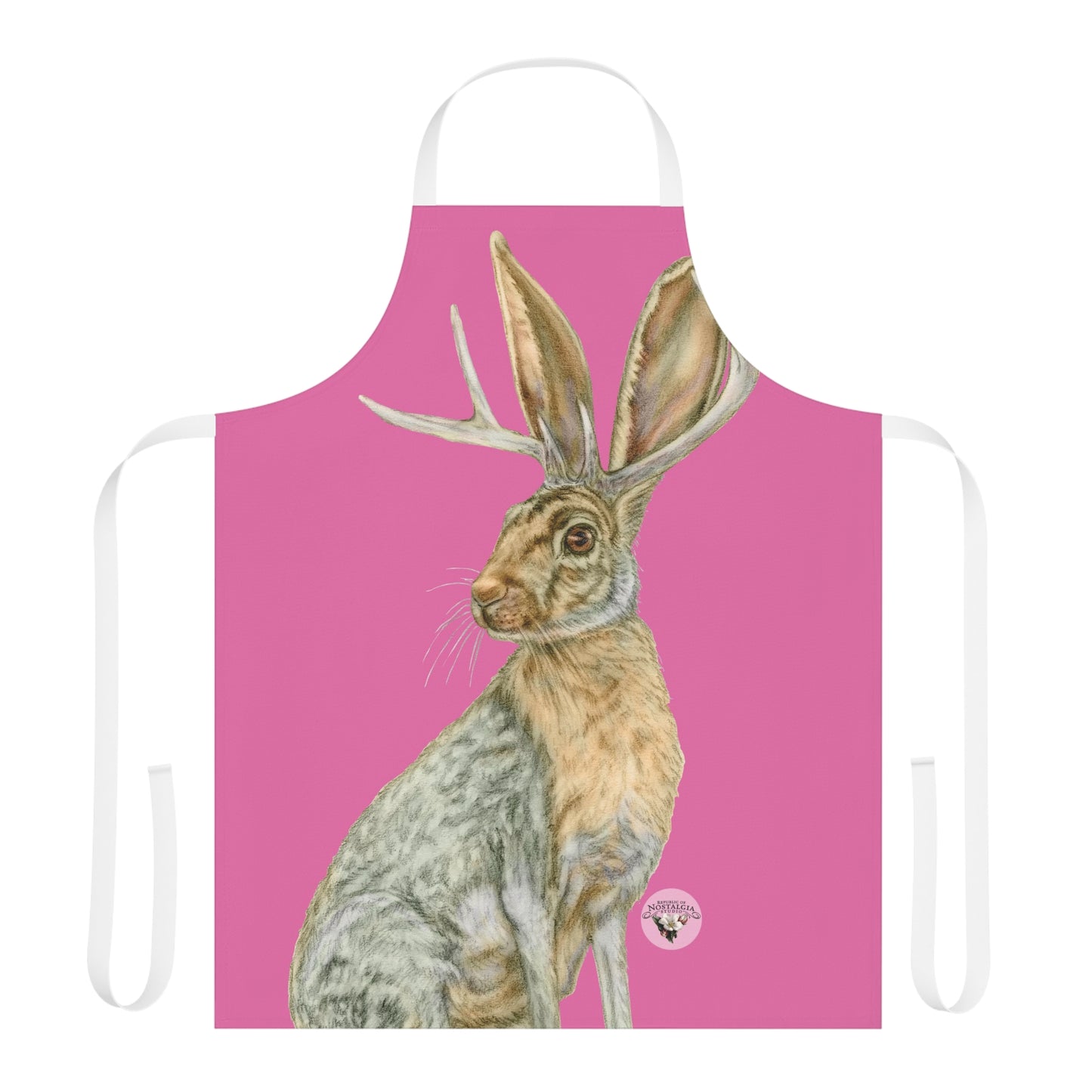 Apron (AOP) - Rowdy Jacks_Fuscia