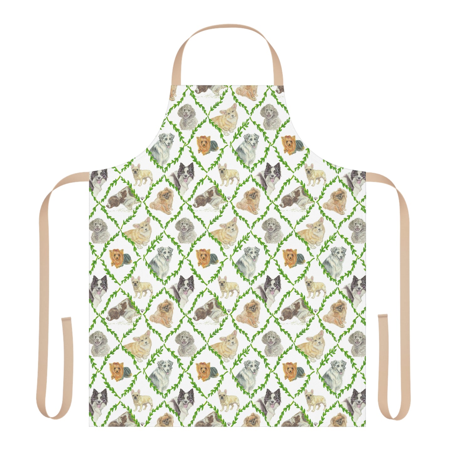 Apron (AOP) - Laurel Dogs