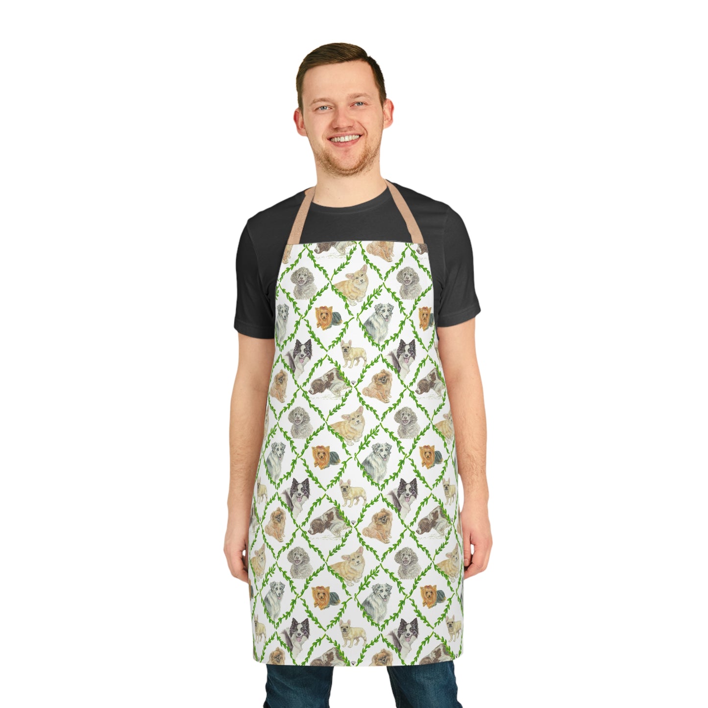 Apron (AOP) - Laurel Dogs
