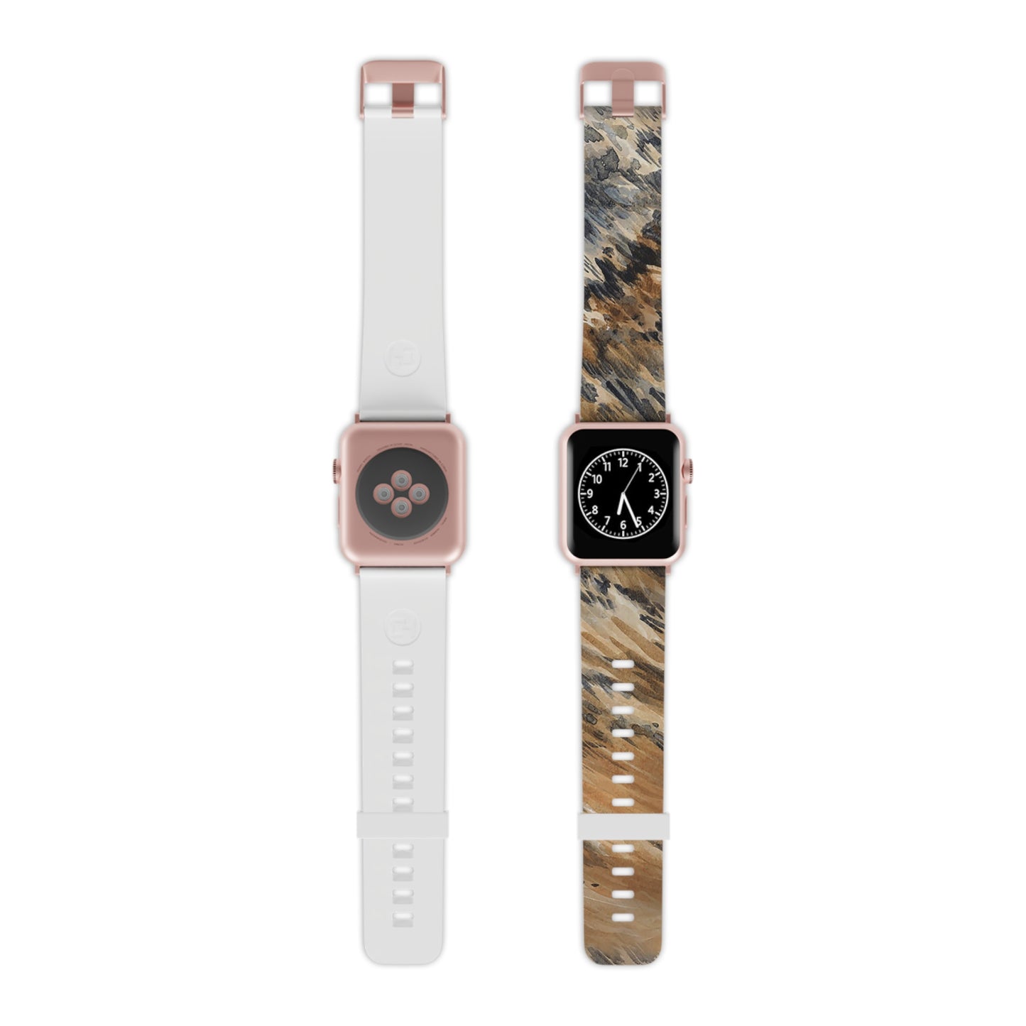 Watch Band for Apple Watch - Longhorn Brindle Hide_Black