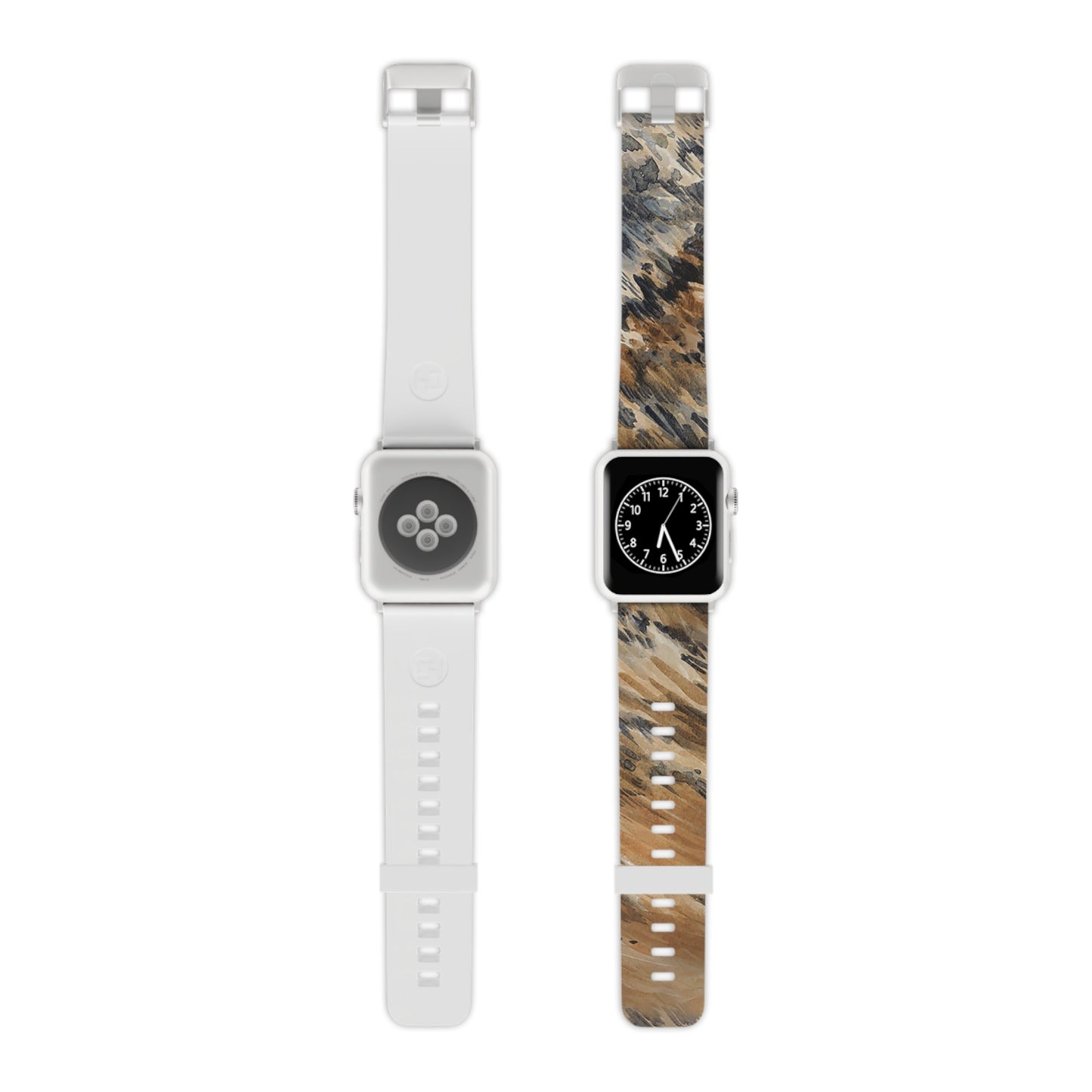Watch Band for Apple Watch - Longhorn Brindle Hide_Black