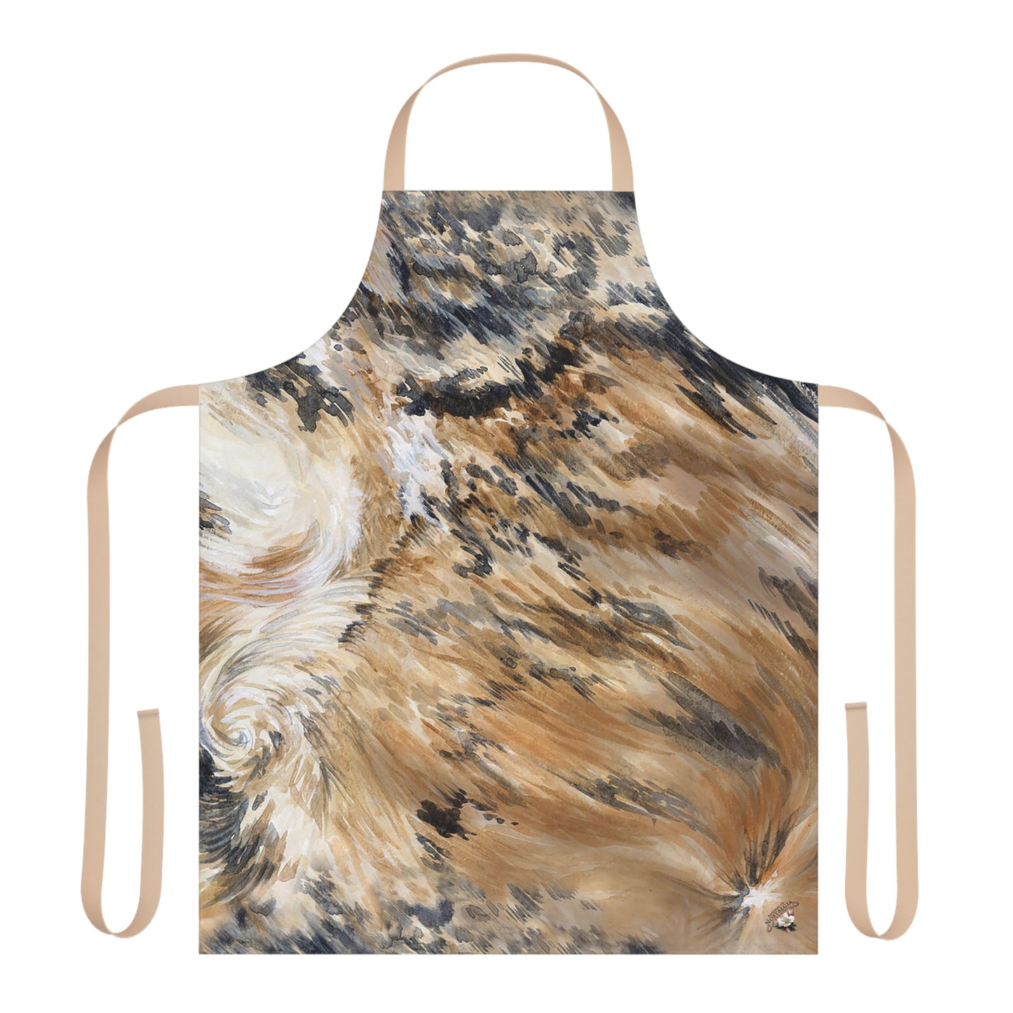 Apron (AOP) - Longhorn Brindle Hide
