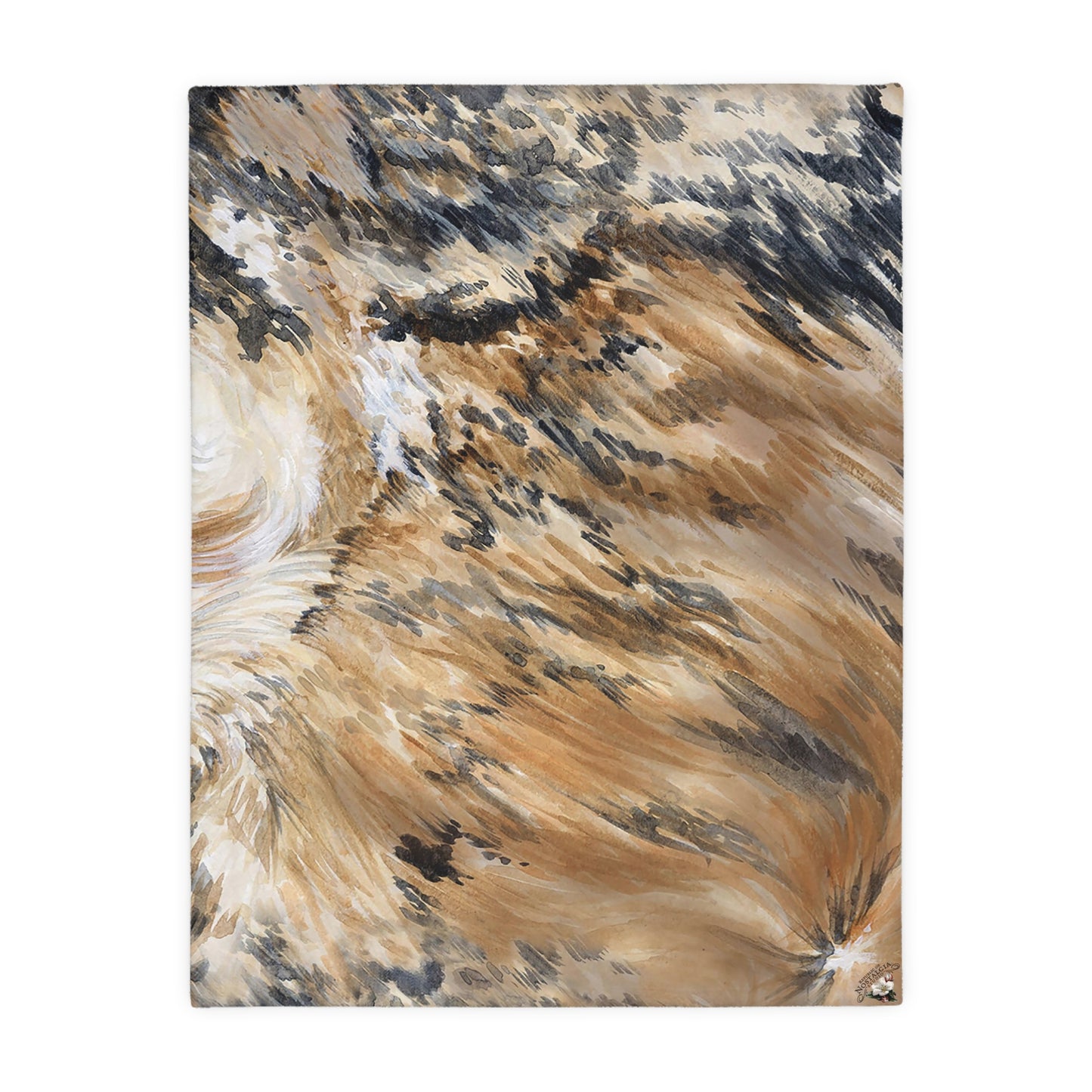 Velveteen Minky Blanket (Two-sided print)
