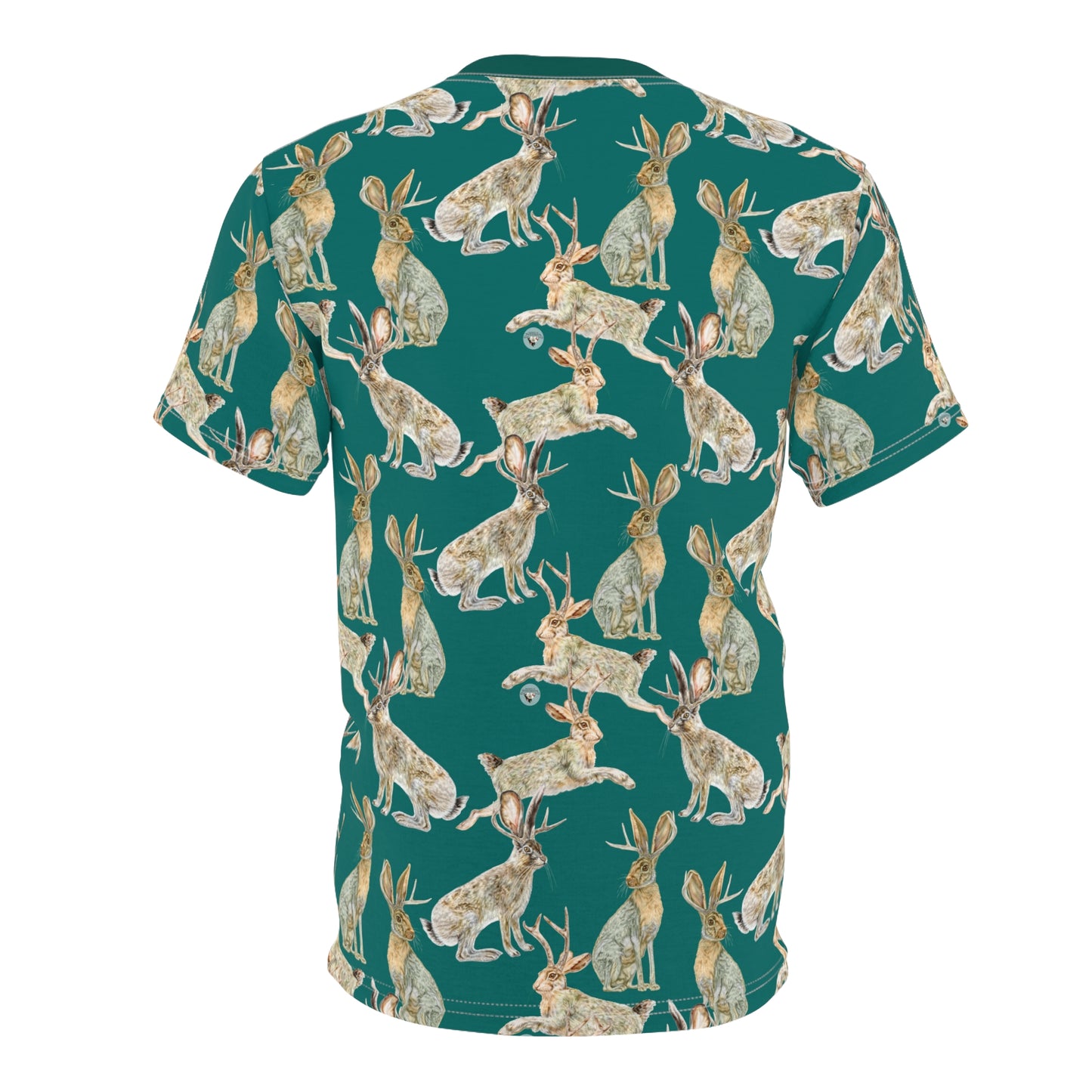 Unisex Cut & Sew Tee (AOP) - Rowdy Jacks_Spruce