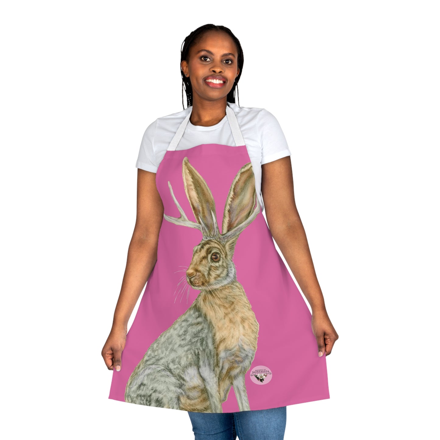 Apron (AOP) - Rowdy Jacks_Fuscia