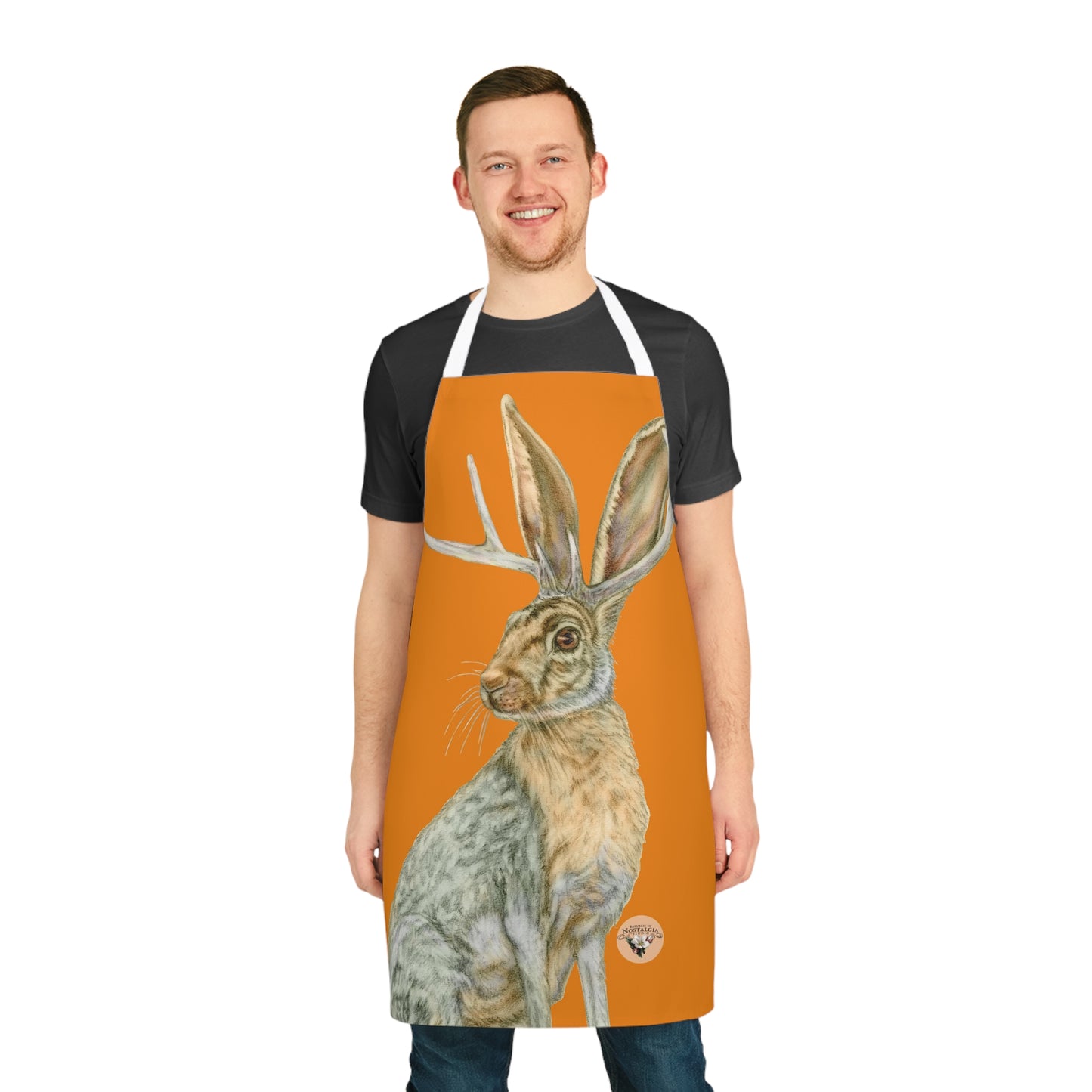 Apron (AOP) - Rowdy Jacks_Tangerine