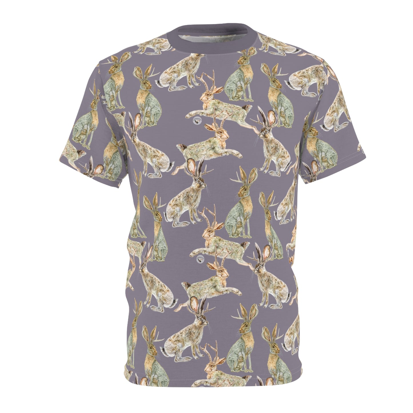 Unisex Cut & Sew Tee (AOP) - Rowdy Jacks_Mist