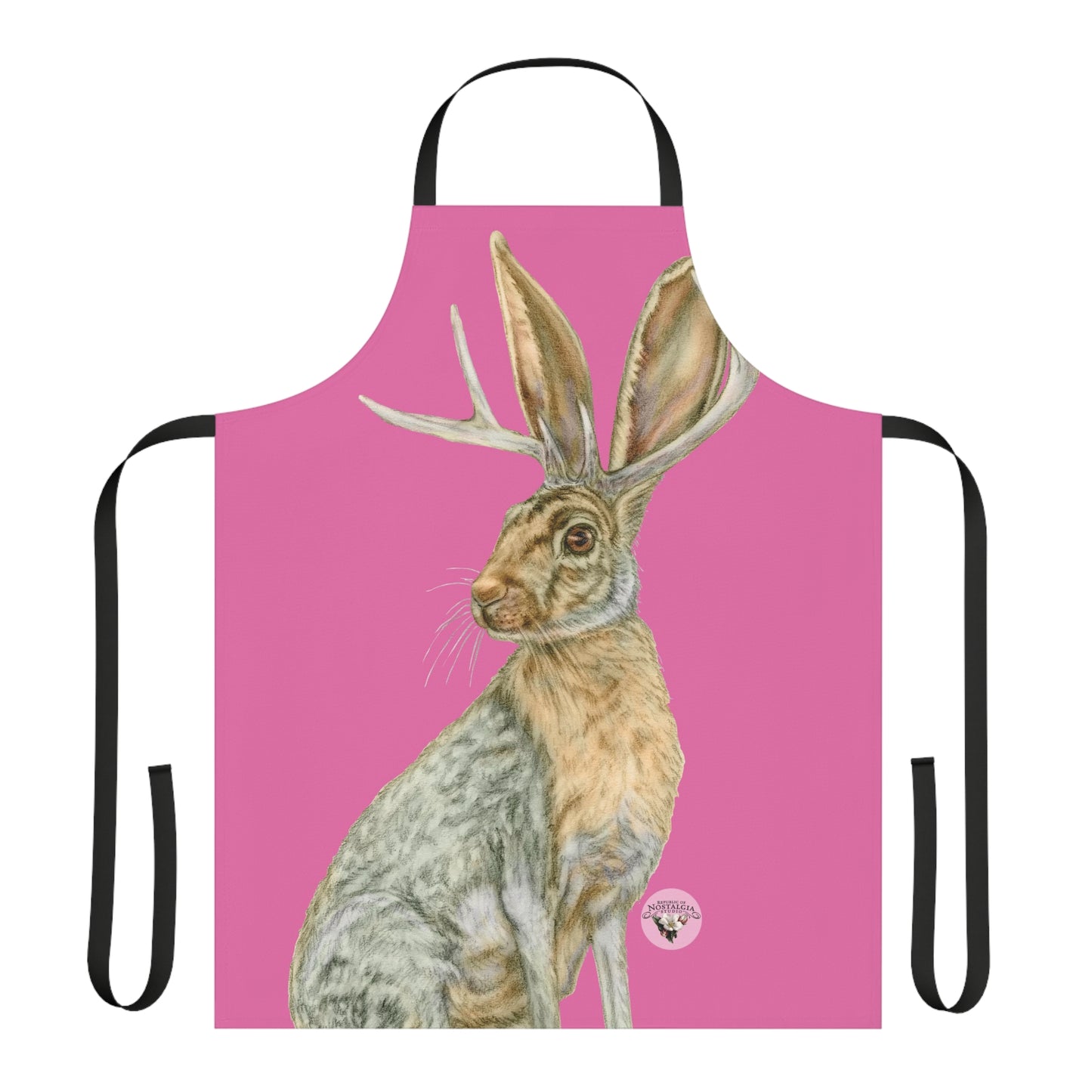 Apron (AOP) - Rowdy Jacks_Fuscia