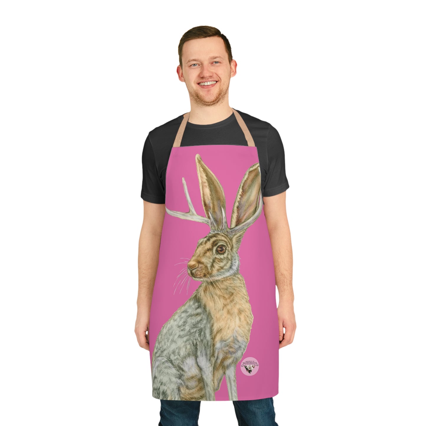 Apron (AOP) - Rowdy Jacks_Fuscia