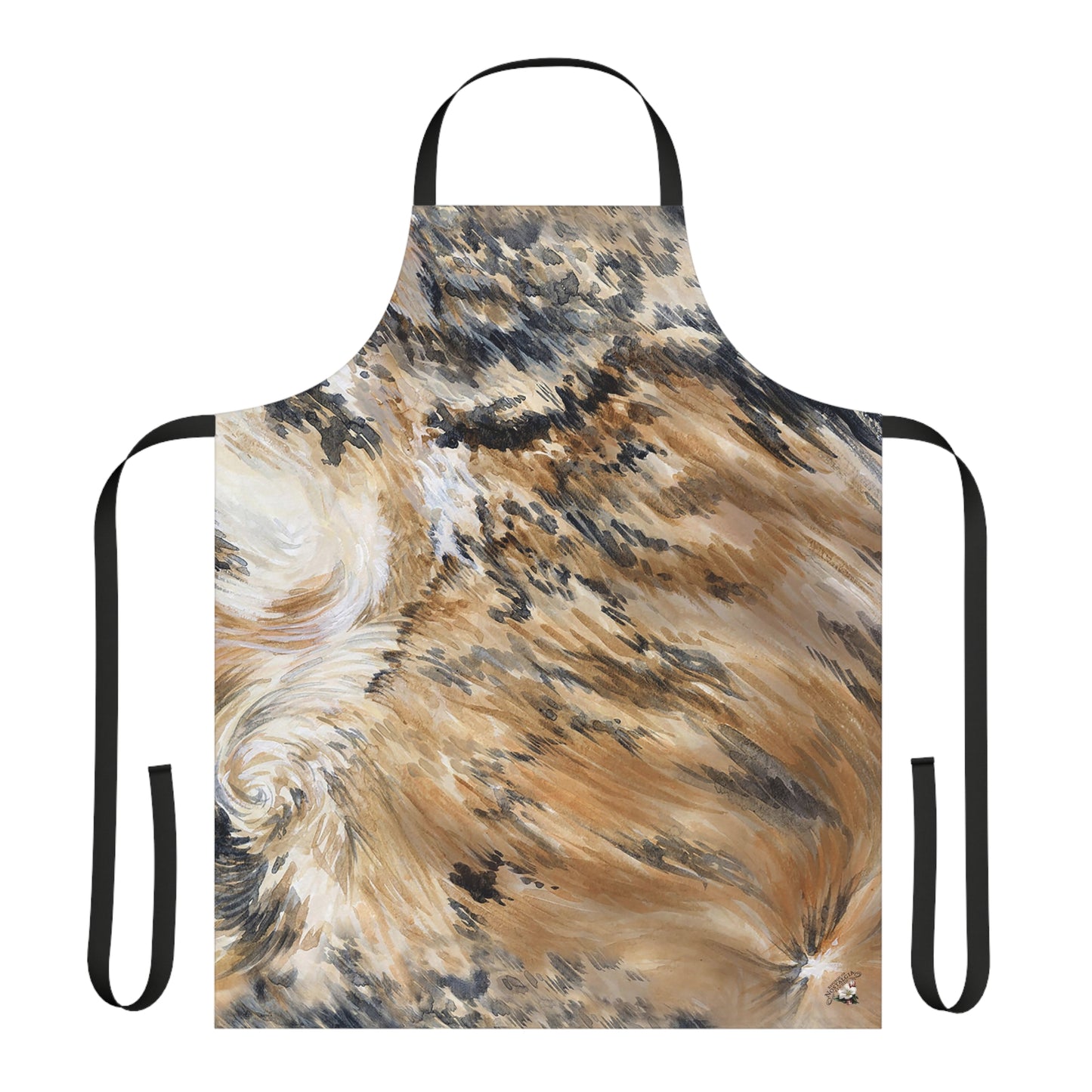 Apron (AOP) - Longhorn Brindle Hide