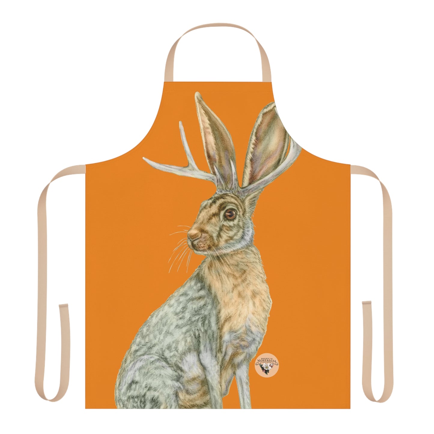 Apron (AOP) - Rowdy Jacks_Tangerine