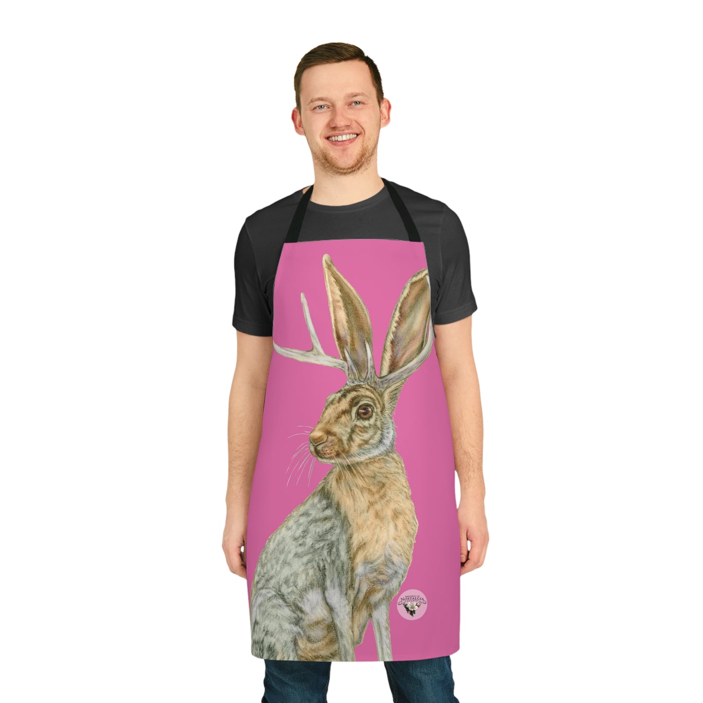 Apron (AOP) - Rowdy Jacks_Fuscia