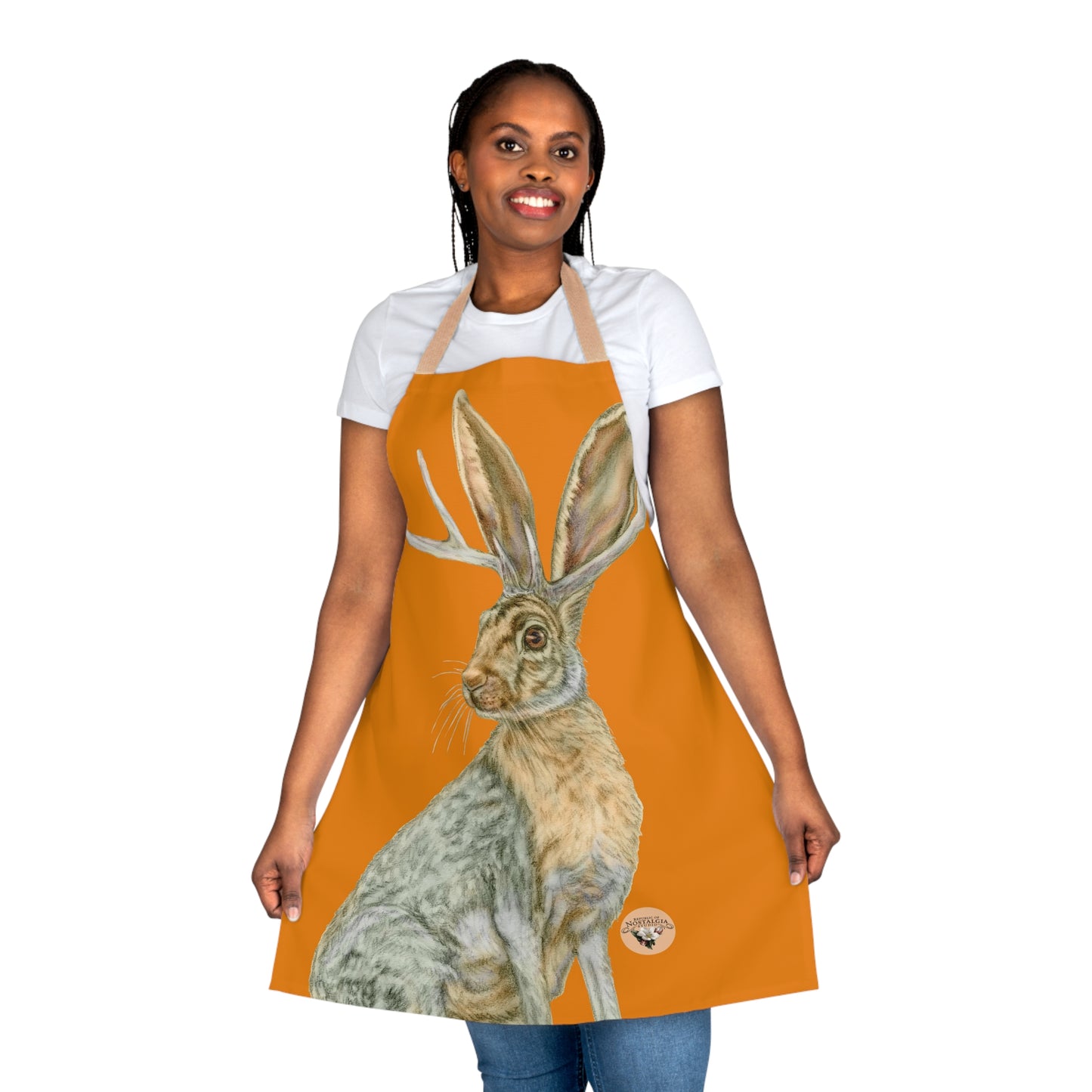 Apron (AOP) - Rowdy Jacks_Tangerine