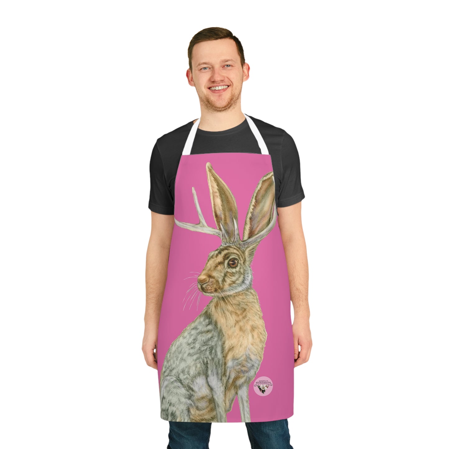 Apron (AOP) - Rowdy Jacks_Fuscia