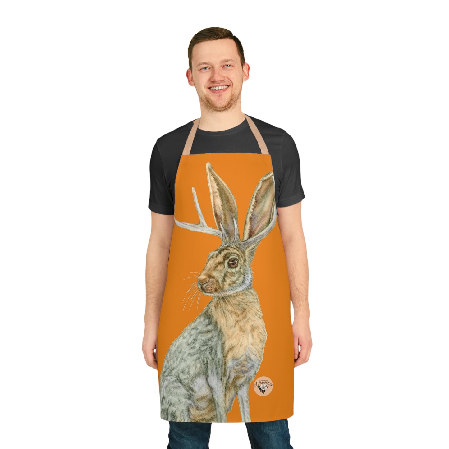 Apron (AOP) - Rowdy Jacks_Tangerine