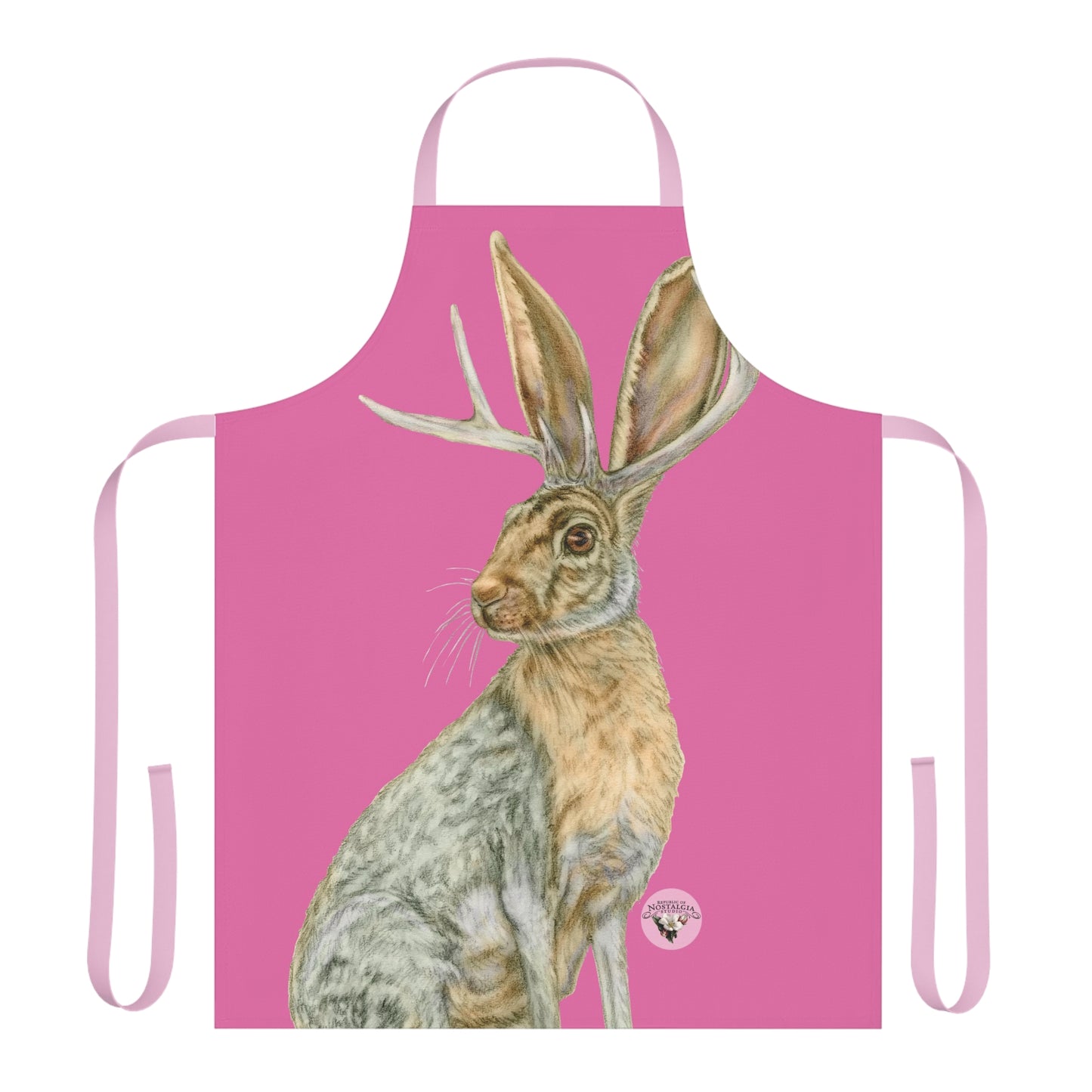 Apron (AOP) - Rowdy Jacks_Fuscia