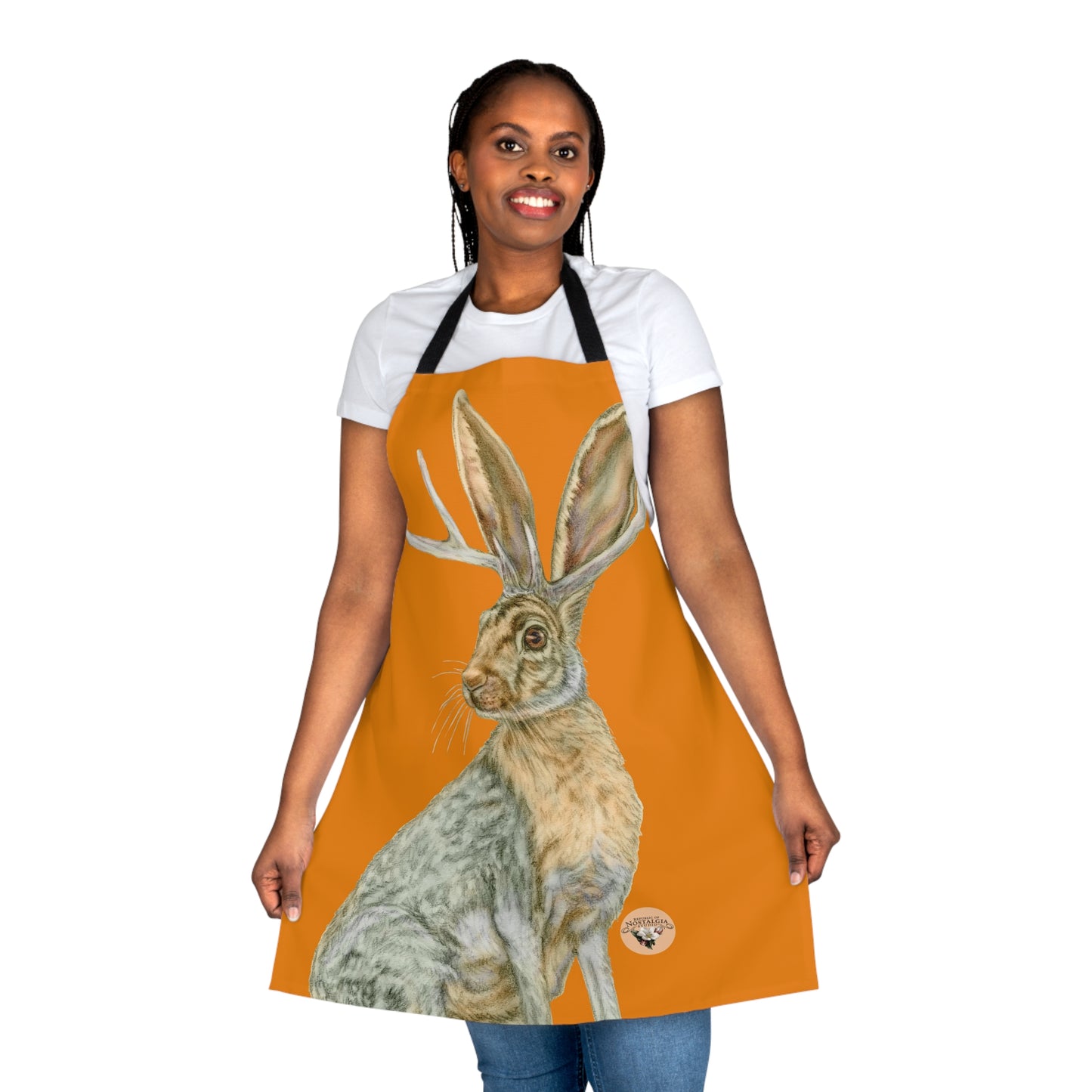 Apron (AOP) - Rowdy Jacks_Tangerine
