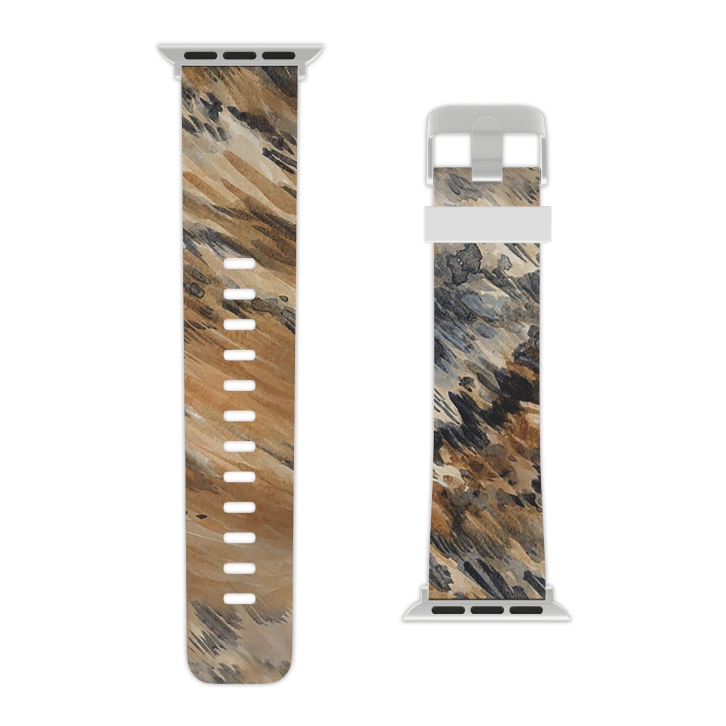 Watch Band for Apple Watch - Longhorn Brindle Hide_Black