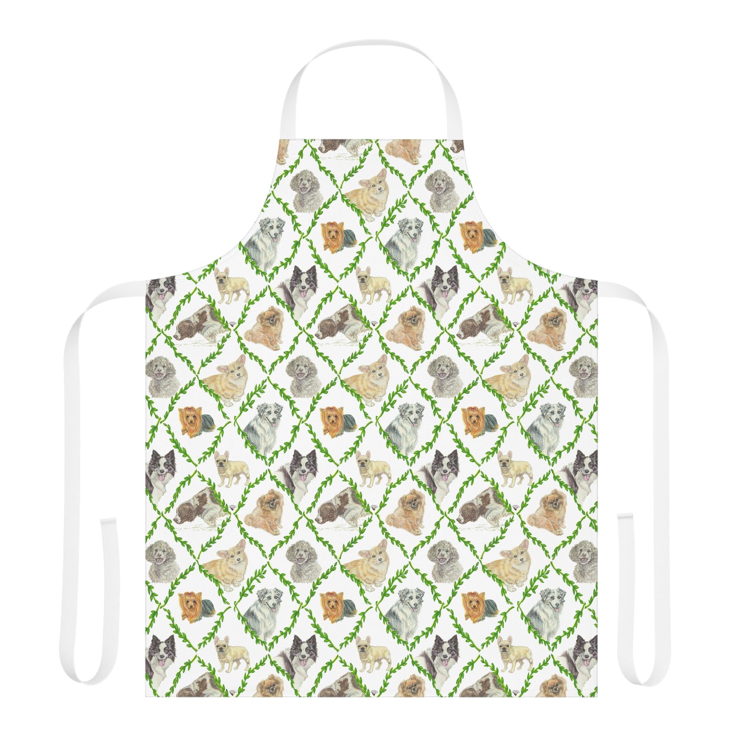Apron (AOP) - Laurel Dogs